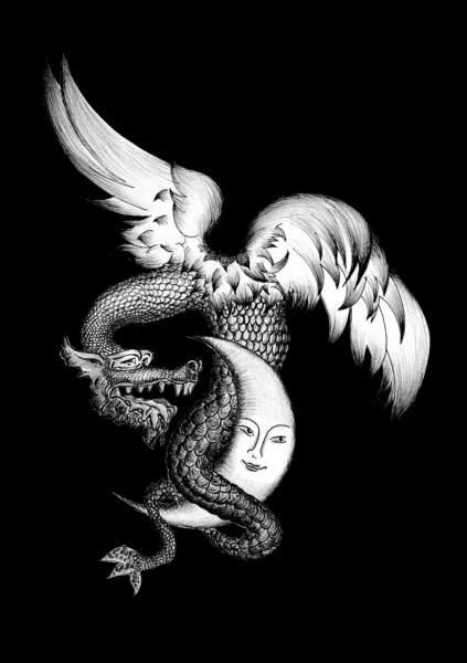 Atelier BD 54 -Le Dragon et la Lune - Catherine Belier