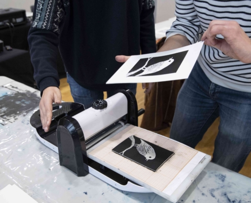 Atelier de Linogravure