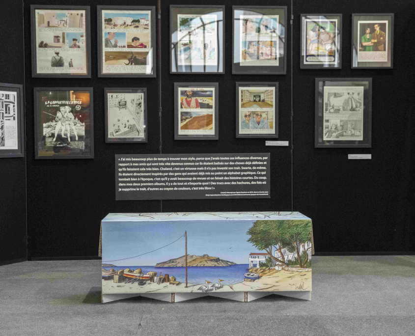 Le Musée éphémère de Loustal au SoBD 2023
