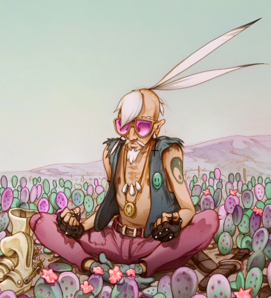 Illustration de l'album Flying Lotus, WhiteMonkey (2024)