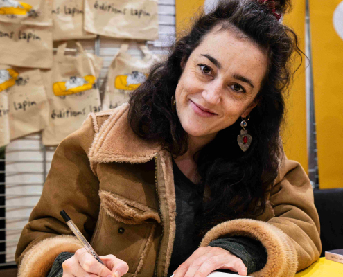 Blandine Denis en dédicace