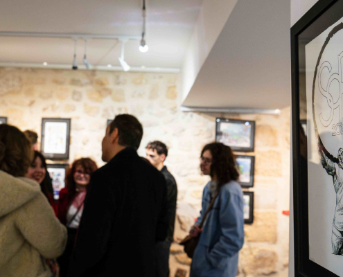 Vernissage de l'exposition des lauréats du CROUS