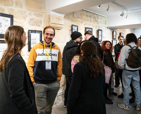 Vernissage de l'exposition des lauréats du CROUS au SoBD 2024