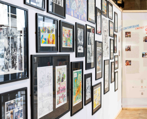 Exposition sur la BD Luxembourgeoise