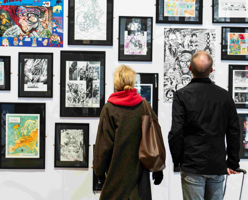 Exposition sur la BD Luxembourgeoise