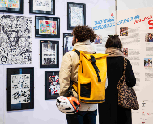 Exposition sur la BD Luxembourgeoise