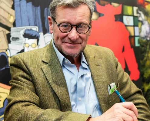 François Avril en dédicace