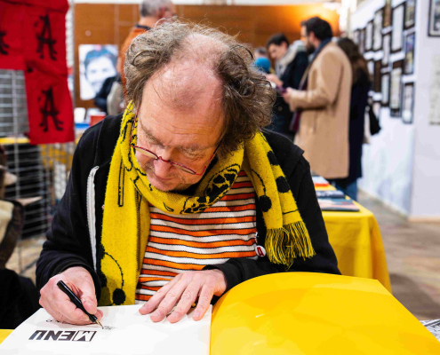 Jean Christophe Menu en dédicace