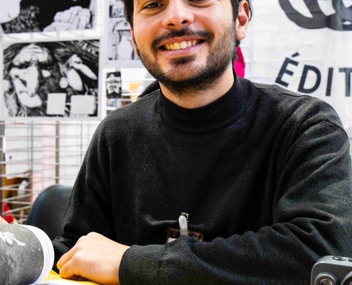 Marius Jouany en dédicace