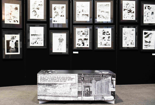 Exposition de Fabrice Neaud au Musée éphémère du SoBD