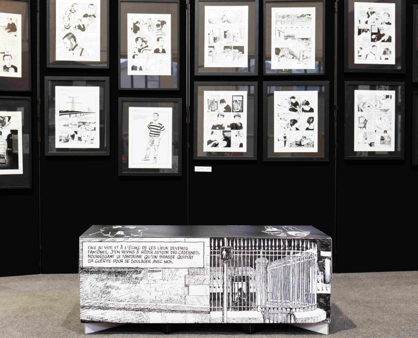 Exposition de Fabrice Neaud au Musée éphémère du SoBD