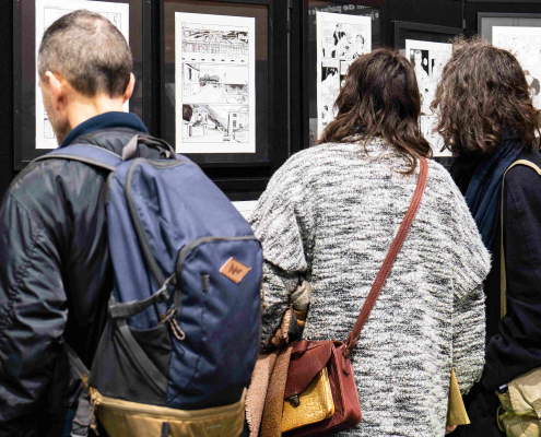 Exposition de Fabrice Neaud au Musée éphémère