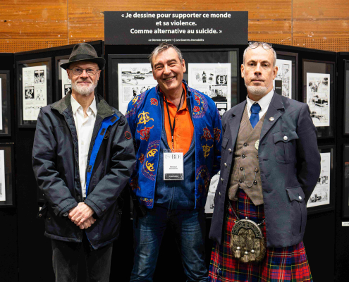 Évariste Blanchet, Renaud Chavanne et Fabrice Neaud au Musée éphémère