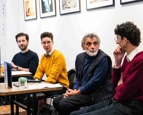 Soirée Bande des Idées à l'Académie du Climat avec Edmond Baudoin