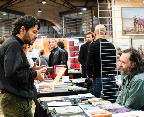 Stand des éditions Adverse