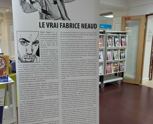 Corner Fabrice Neaud chez Rimbaud