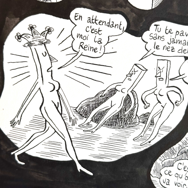 Planche originale de Cixtite impératrice