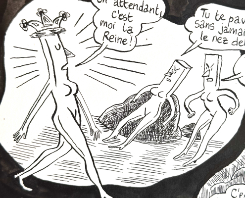 Planche originale de Cixtite impératrice