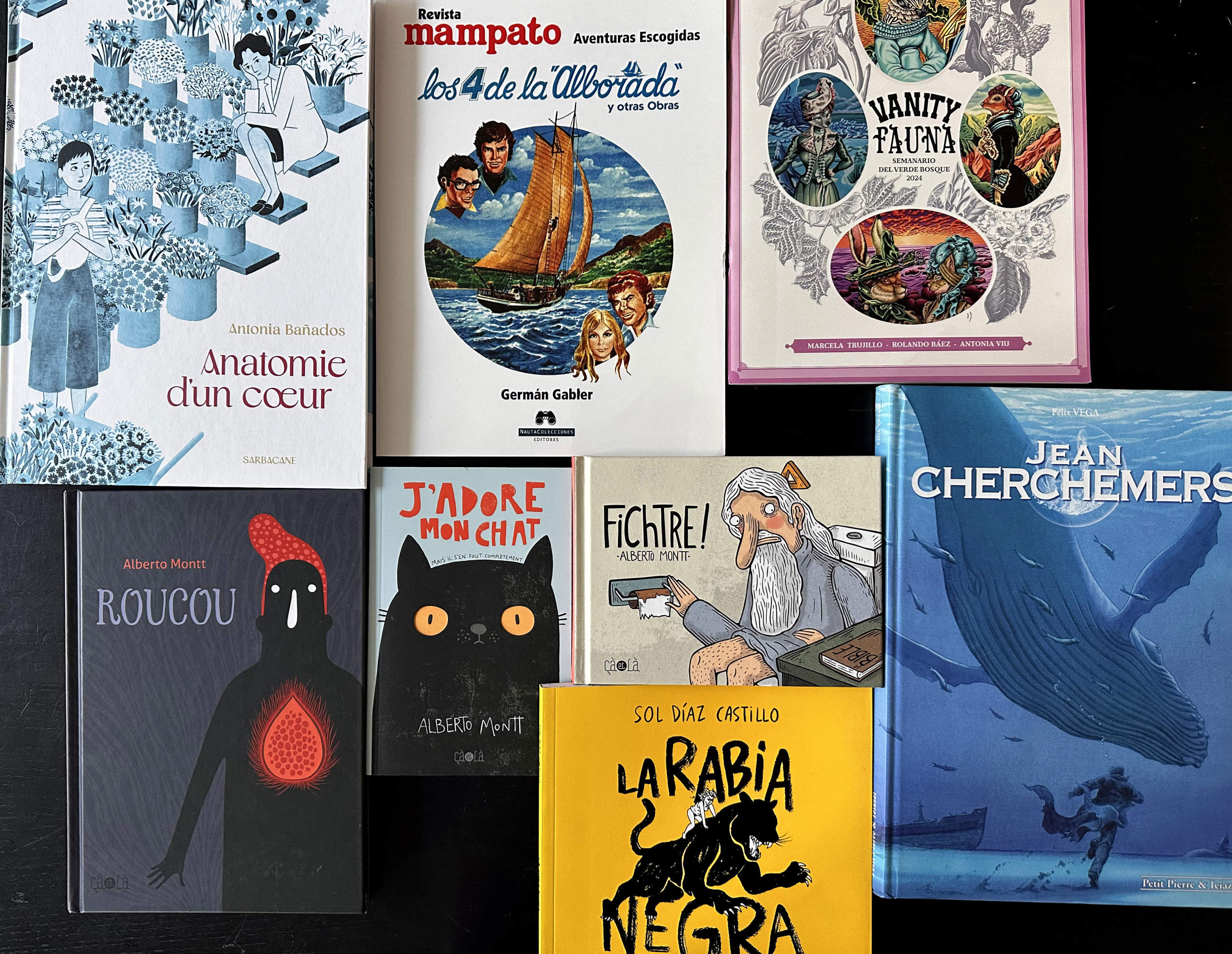 Livres des invités chiliens